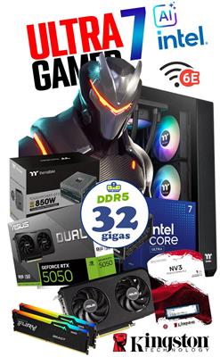 PC INTEL ULTRA 7 265F 32GB DDR5 RGB 1TB H810MB RTX5050